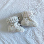 Cotton Newborn Foot Male And Female Baby Knitted Wool Handmade Socks Toddler Socks - Cindi Book