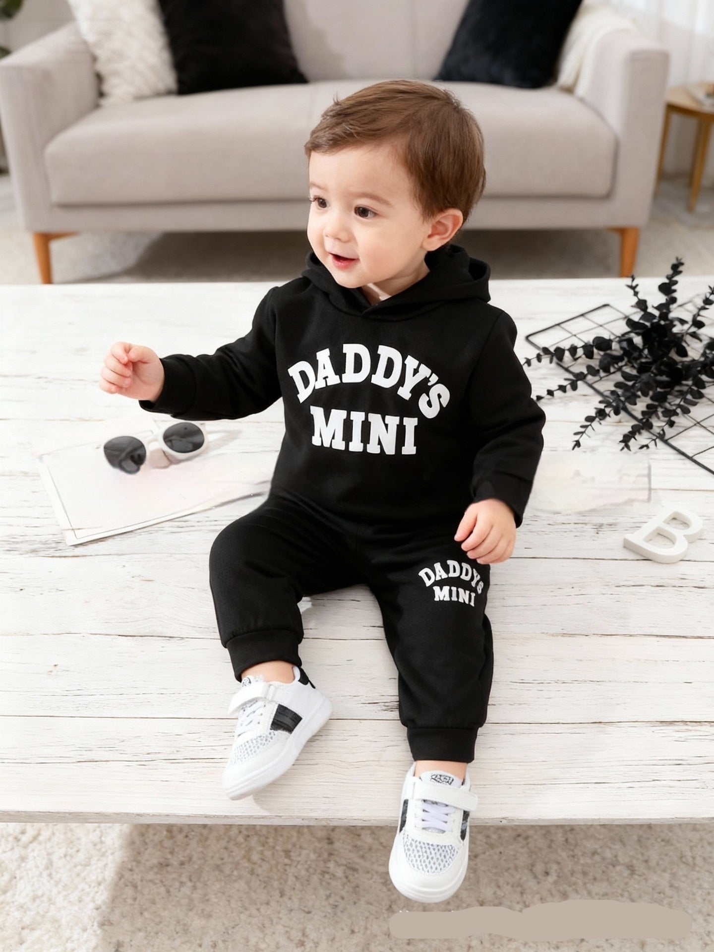 Trendy Cool Kids Casual Sports Hoodie Set - Cindi Book