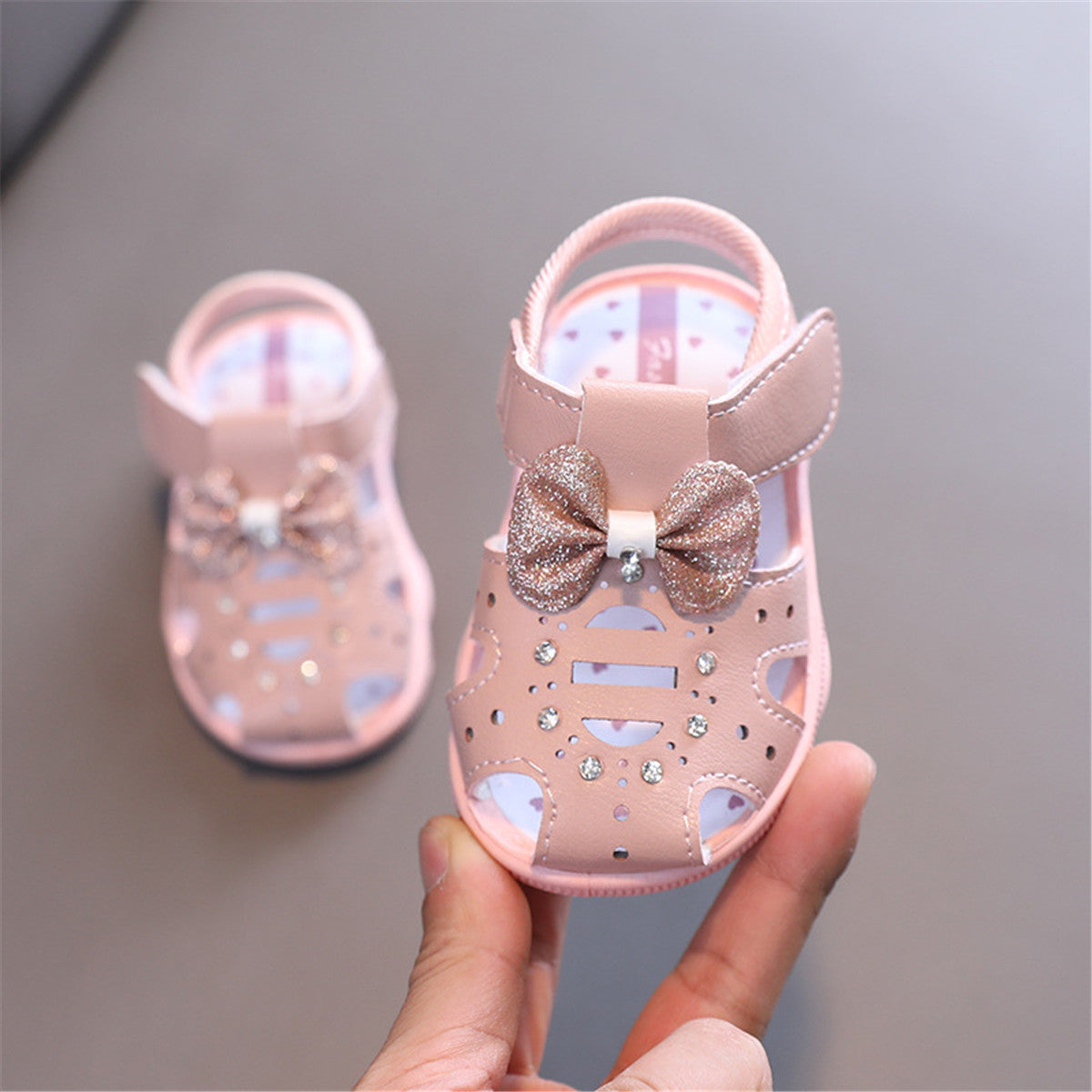 Baby Soft Sole Toddler Shoes Baby Toe Sandals - Cindi Book