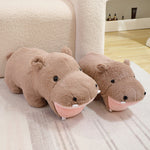 Cute Fat Hippo Plush Doll Doll Pillow Cushion - Cindi Book
