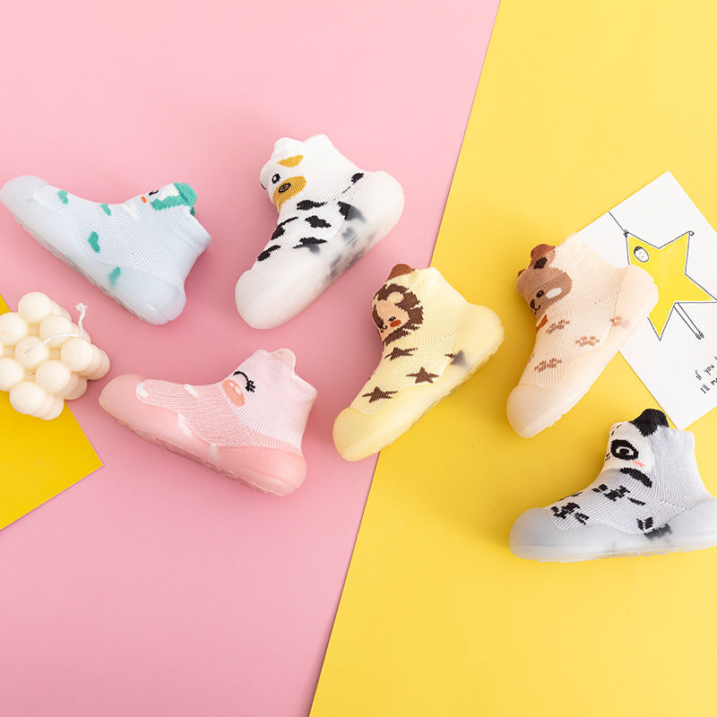 New Children's Socks Baby Toddler Soft-soled Floor Shoes - Cindi Book
