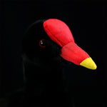 Black Water Chicken Plush Toy Red Bone Top - Cindi Book