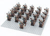 Roman Commander Cavalry Series Assembled Building Block Miniature Toys - Cindi Book