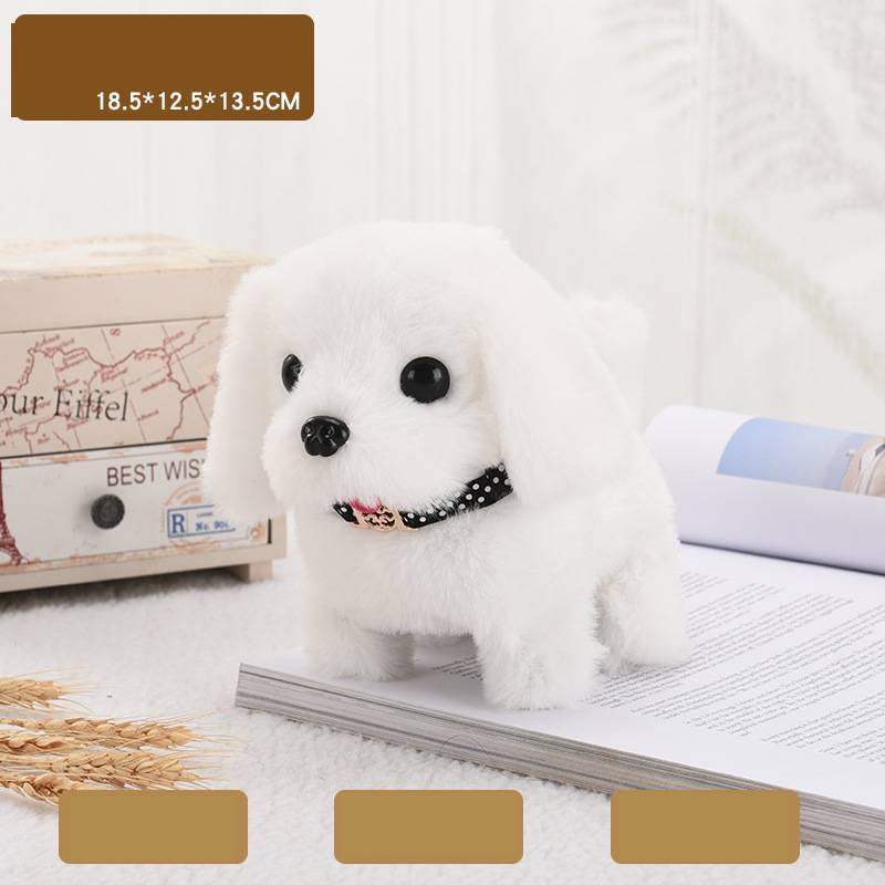 Simulation Electric Dog Plush Children's Toy - Cindi Book