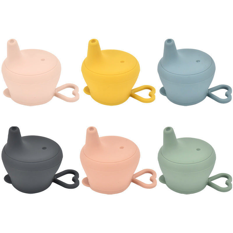Baby Silicone Cup Lid Splash-proof Cover Feeding Cup Lid Is Free Of BPA - Cindi Book