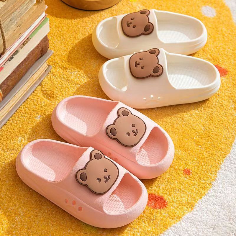 New Children's Sandals Summer Boys and Girls Home Fashion Cartoon Soft Bottom Kindergarten Baby Kids Slippers