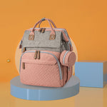New Mommy Backpack Can Hang Baby Stroller Baby Bag Folding Crib Mommy Bag - Cindi Book