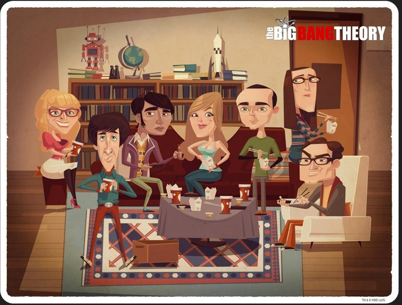 TBBT Wooden Puzzle - Cindi Book