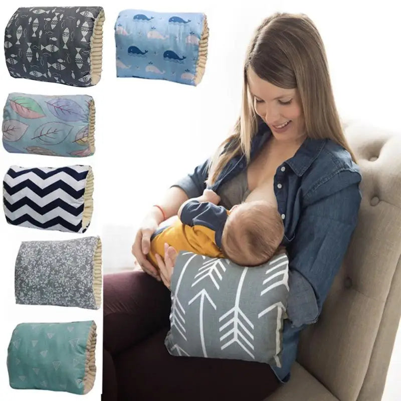 Adjustable Baby Cotton Nursing Arm Pillow Breastfeeding Washable Baby Infant Nursing Breastfeeding Pillow Cushion Arm Pad - Cindi Book