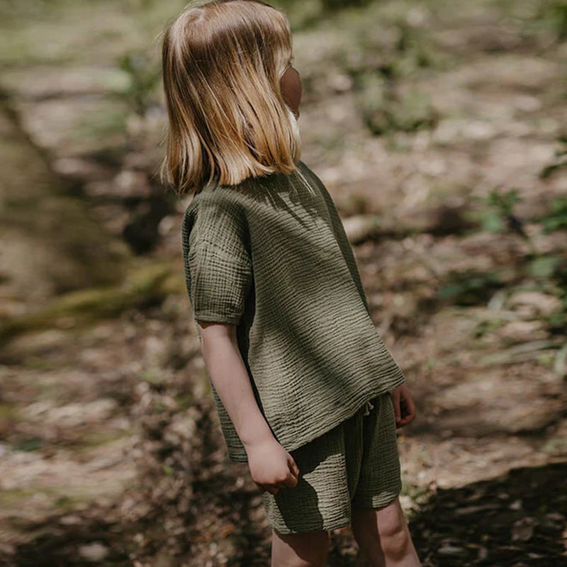 Fashion Children's And Girls' Top Short Sleeve - Cindi Book