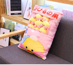 Kawaii 8pcs LaLafanfan Cafe Duck Plush Balls Bag Snack Toy Pillow - Cindi Book