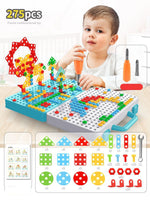 Children's Variety Puzzle Manual Disassembly Toolbox - Cindi Book