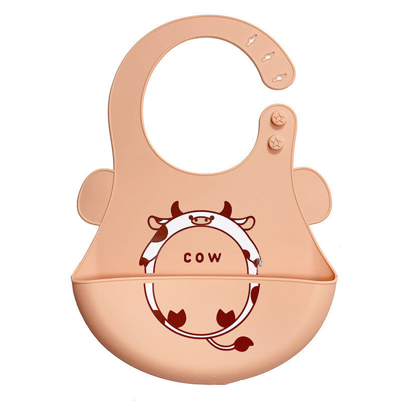 Baby Eating Silicone Bib Baby Stereo Waterproof - Cindi Book