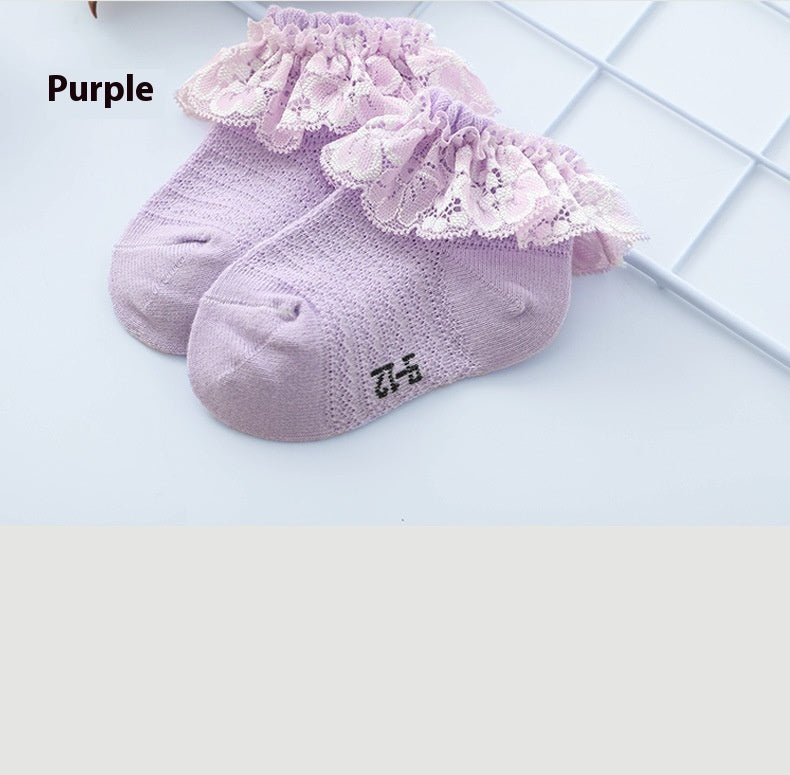Summer New Girls Lace Socks Lace Socks - Cindi Book