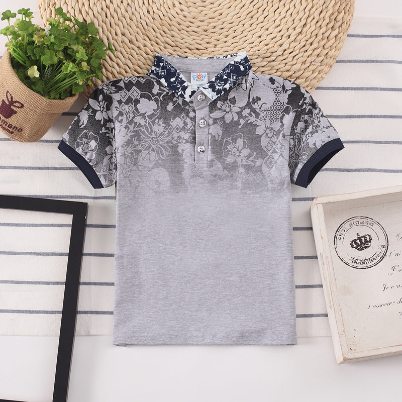 Kids Shirt Boys Tops Children Outfit Apparel