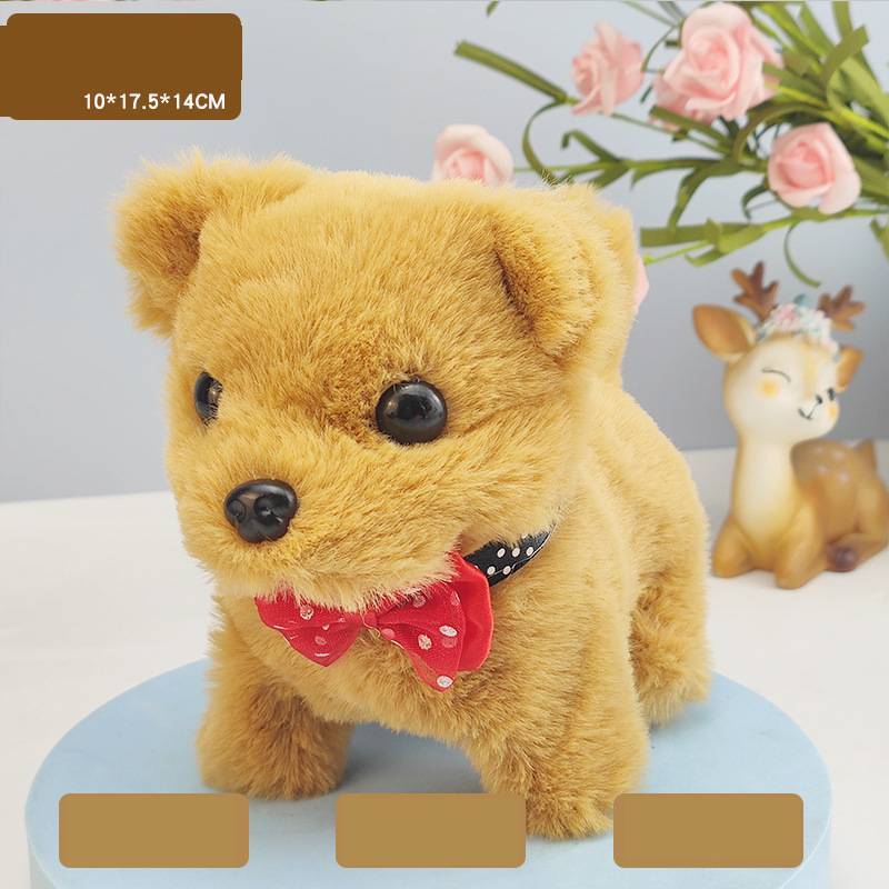 Simulation Electric Dog Plush Children's Toy - Cindi Book