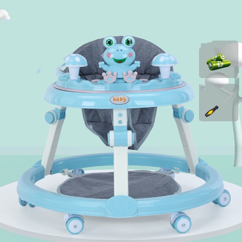 Baby Walker Anti-O-leg Baby Multifunctional Anti-rollover - Cindi Book