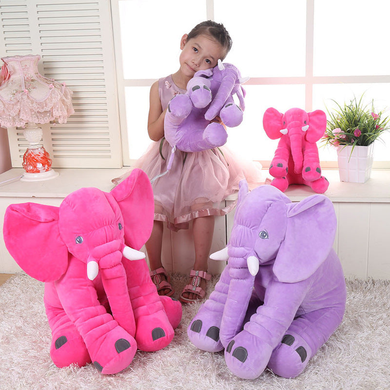Elephant Plush Toys Comforting Pillow Sleeping Children's Doll - Cindi Book