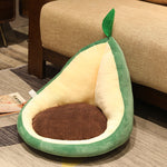 Kawaii Multifunction Plush Fruit Soft Stuffed Cactus Avocado Carrot Pillow Toys Home Office Decor Chair Seat Cushion - Cindi Book