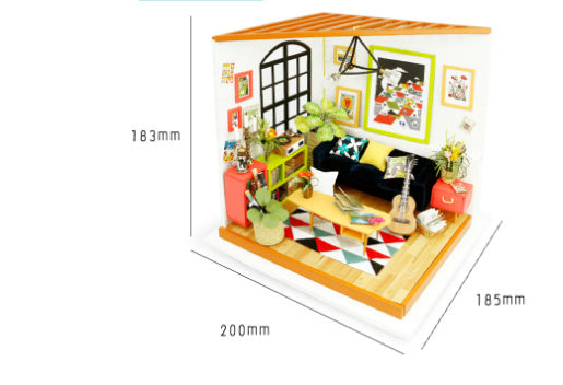 diy art hut handmade house - Cindi Book