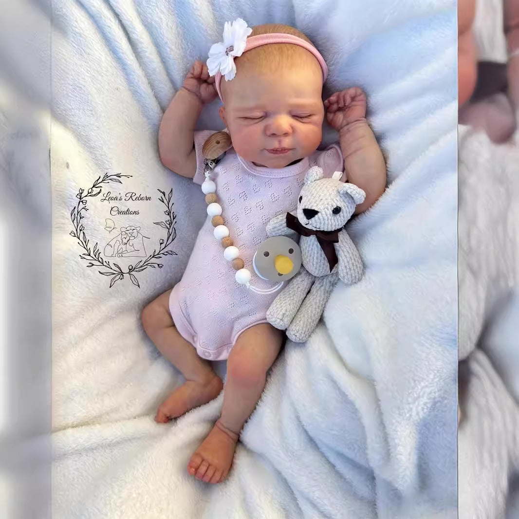 Reborn Baby Simulation Doll Newborn Baby - Cindi Book