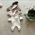 Long Sleeved Hoodie With Zipper For Baby Jumpsuit - Cindi Book