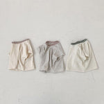 Korean Style Baby Casual Striped Short-sleeved T-shirt - Cindi Book