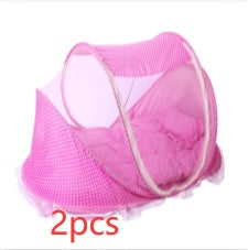 Foldable  Baby Bed Net With Pillow Net 2pieces Set - Cindi Book