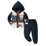Korean Style All-matching Plaid Shirt Harem Pants - Cindi Book