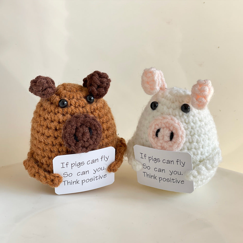 Funny Animal Crocheted Toy Creative Gift - Cindi Book