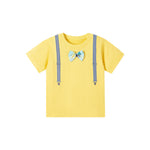 Cute Cotton Embroidered Short-Sleeve T-Shirt For Kids - Cindi Book