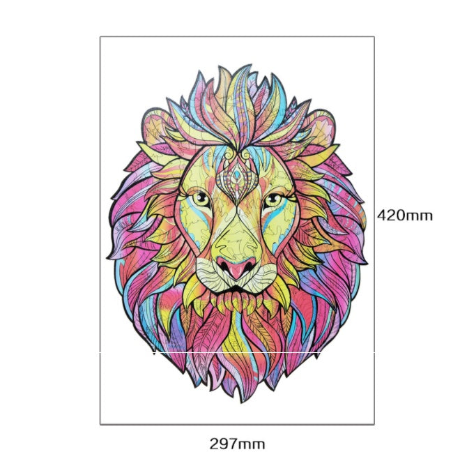DIY Wooden Puzzles Animal Shaped The Best Christmas Gift Wooden Puzzles - Cindi Book