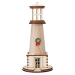 Old World Christmas Holiday Lighthouse Ornament - hand-blown glass Christmas tree ornament (view 2)