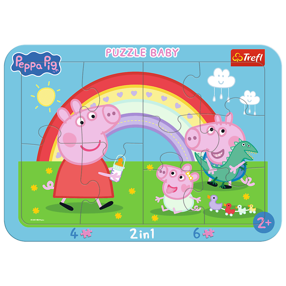 Trefl Baby Frame Peppa Pig Little Peppa 15 Piece Puzzle