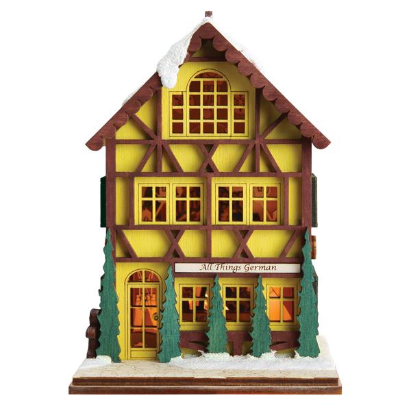 Old World Christmas All Things German Ornament - hand-blown glass Christmas tree ornament (view 2)