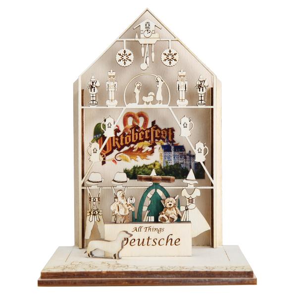 Old World Christmas All Things German Ornament - hand-blown glass Christmas tree ornament (view 3)
