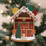 Old World Christmas Ornament Maker's Shop Ornament - hand-blown glass Christmas tree ornament