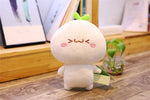 Long Grass Face Dumpling Doll Pillow Plush Toy - Cindi Book