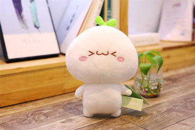 Long Grass Face Dumpling Doll Pillow Plush Toy - Cindi Book
