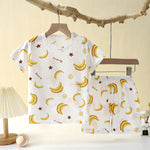 Children's Loungewear Pajamas Pure Cotton Underwear Set - Cindi Book