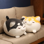 Lazy Husky Shiba Inu Pillow Girl Sleeping Doll - Cindi Book
