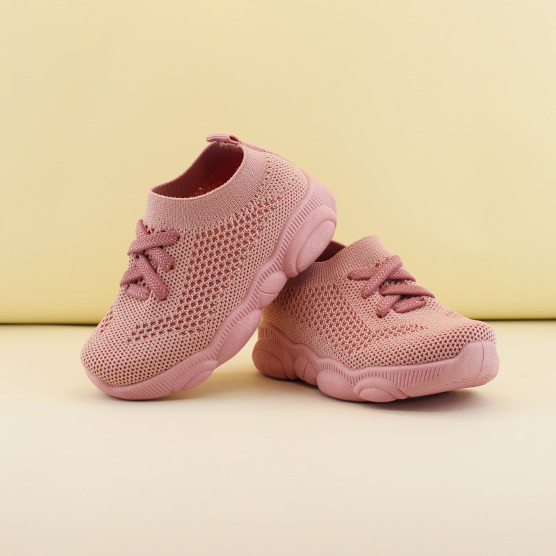 Boys and girls soft-soled toddler shoes - Cindi Book
