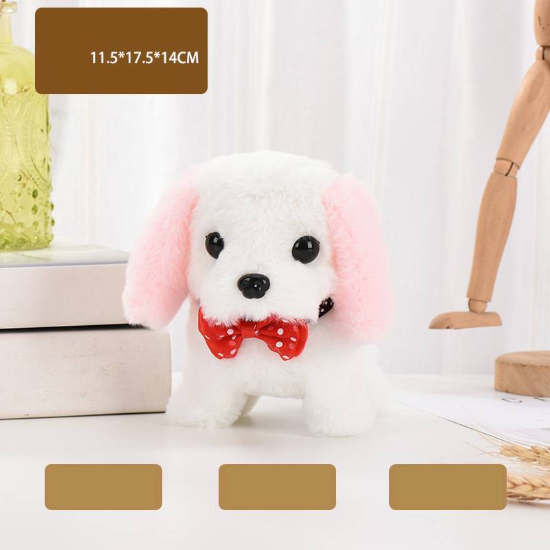 Simulation Electric Dog Plush Children's Toy - Cindi Book