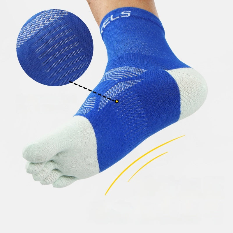 Mens And Womens Hiking  Breathable Sweat-absorbing Mid-calf Cotton Socks - Cindi Book