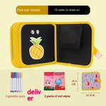 10-sided Children's Early Education Picture Book Double-sided Graffiti Drawing Board - Cindi Book
