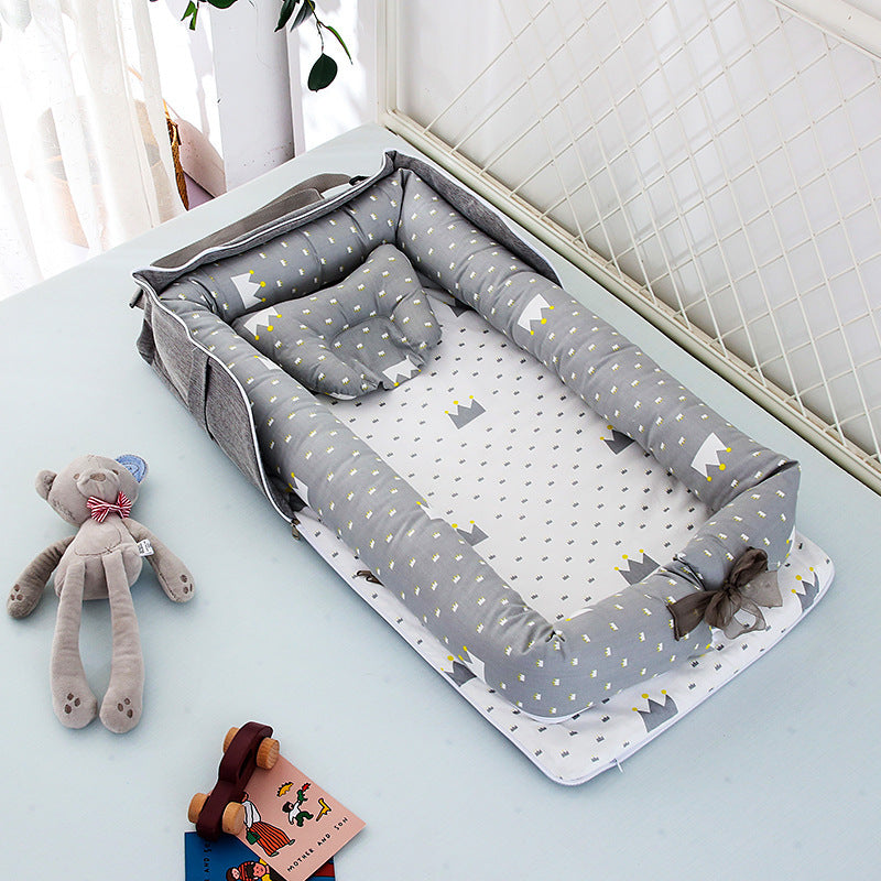 Cotton Portable Foldable Baby Bed - Cindi Book