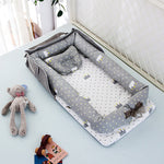 Cotton Portable Foldable Baby Bed - Cindi Book