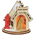 Old World Christmas Cocker Spaniel - hand-blown glass Christmas tree ornament (view 2)