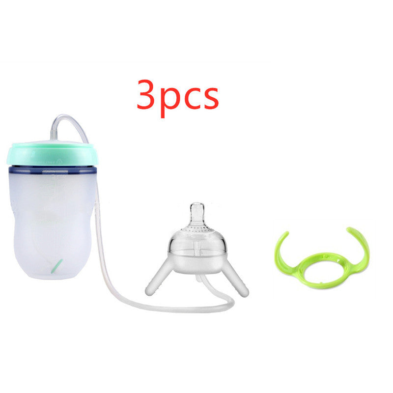 Feeding Bottle Kids Cup Children Training Silicone Sippy - Cindi Book