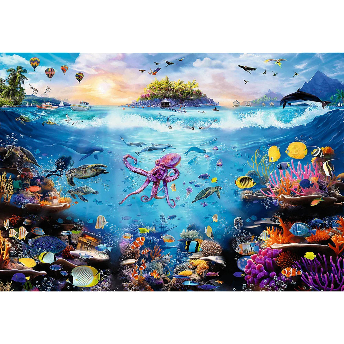Trefl Prime Dive into Underwater Paradise 13500 Piece Puzzle